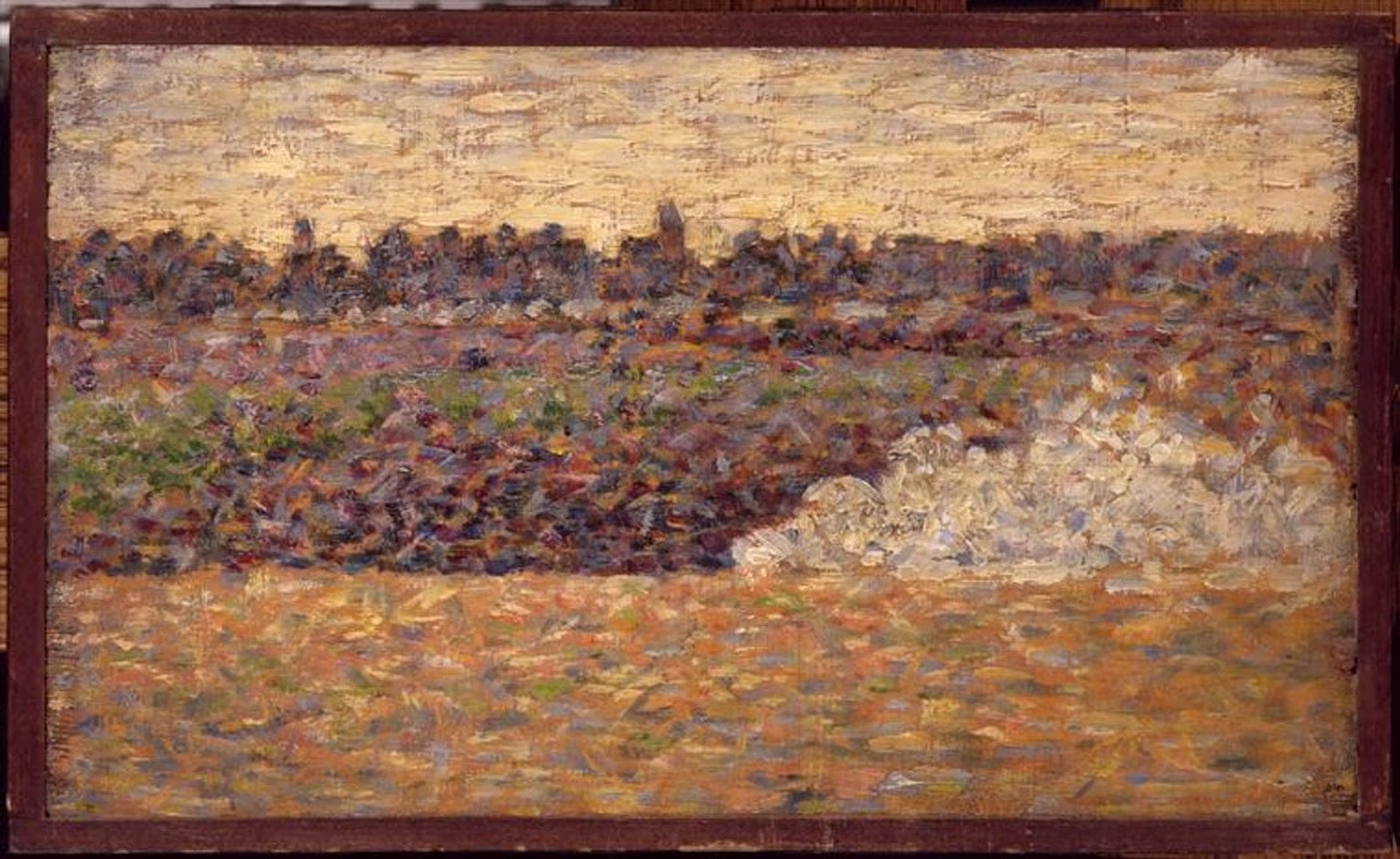 Paysage à Grandcamp - Georges Seurat