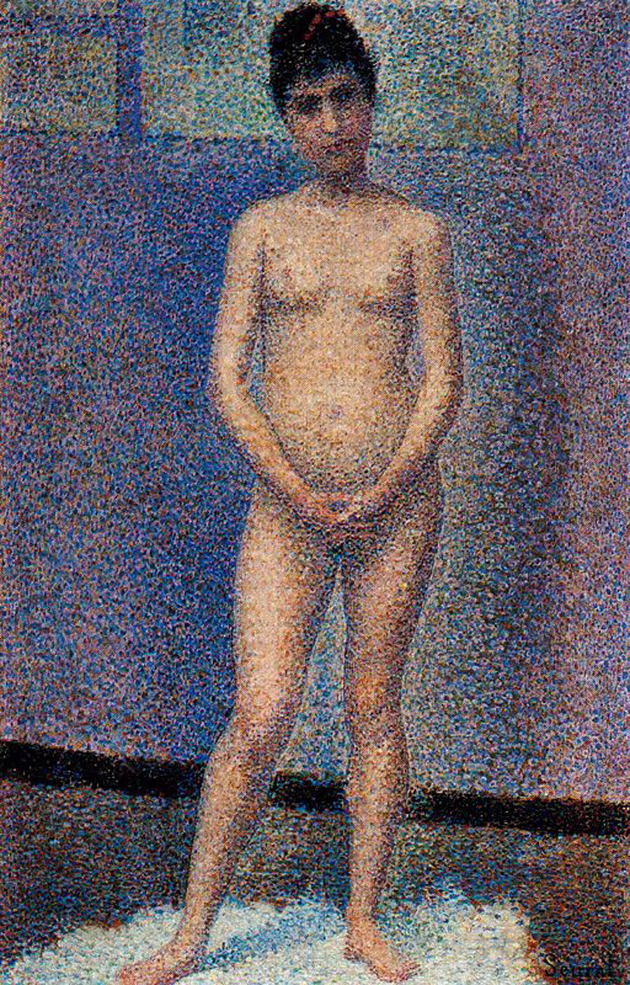 Poseuse de face - Georges Seurat