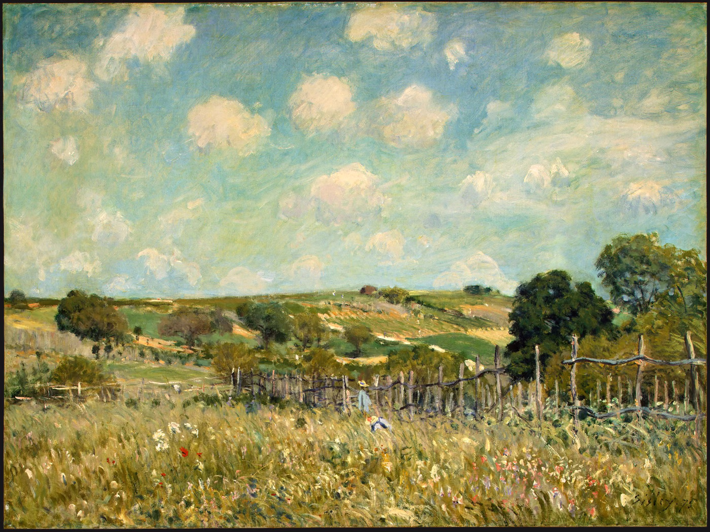 La Prairie - Alfred Sisley