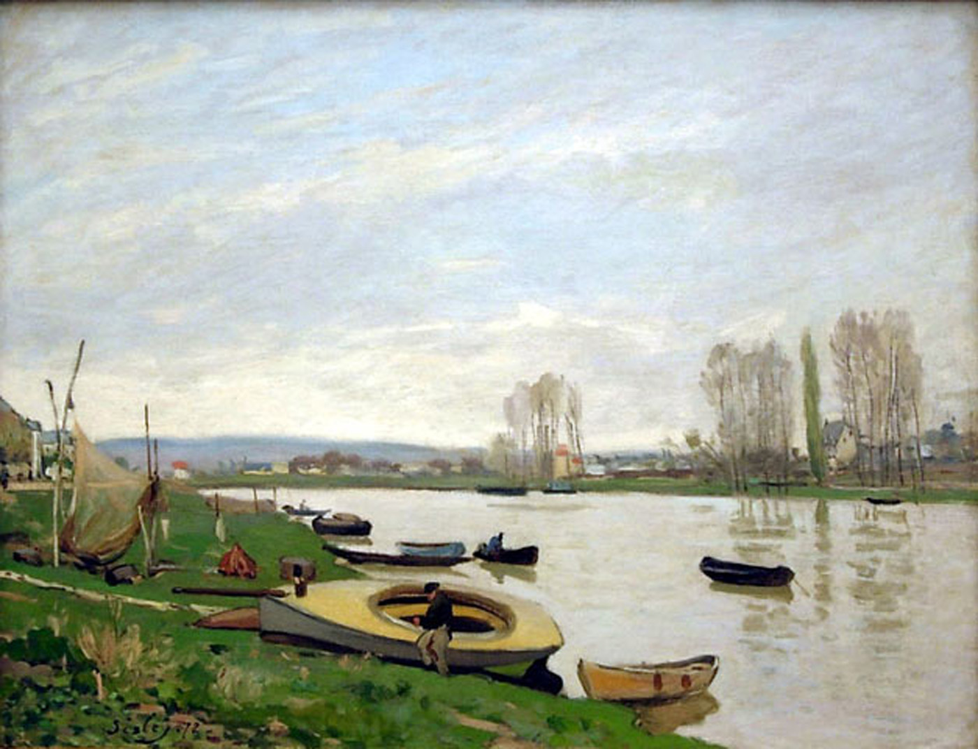 La Seine à Argenteuil (1872)