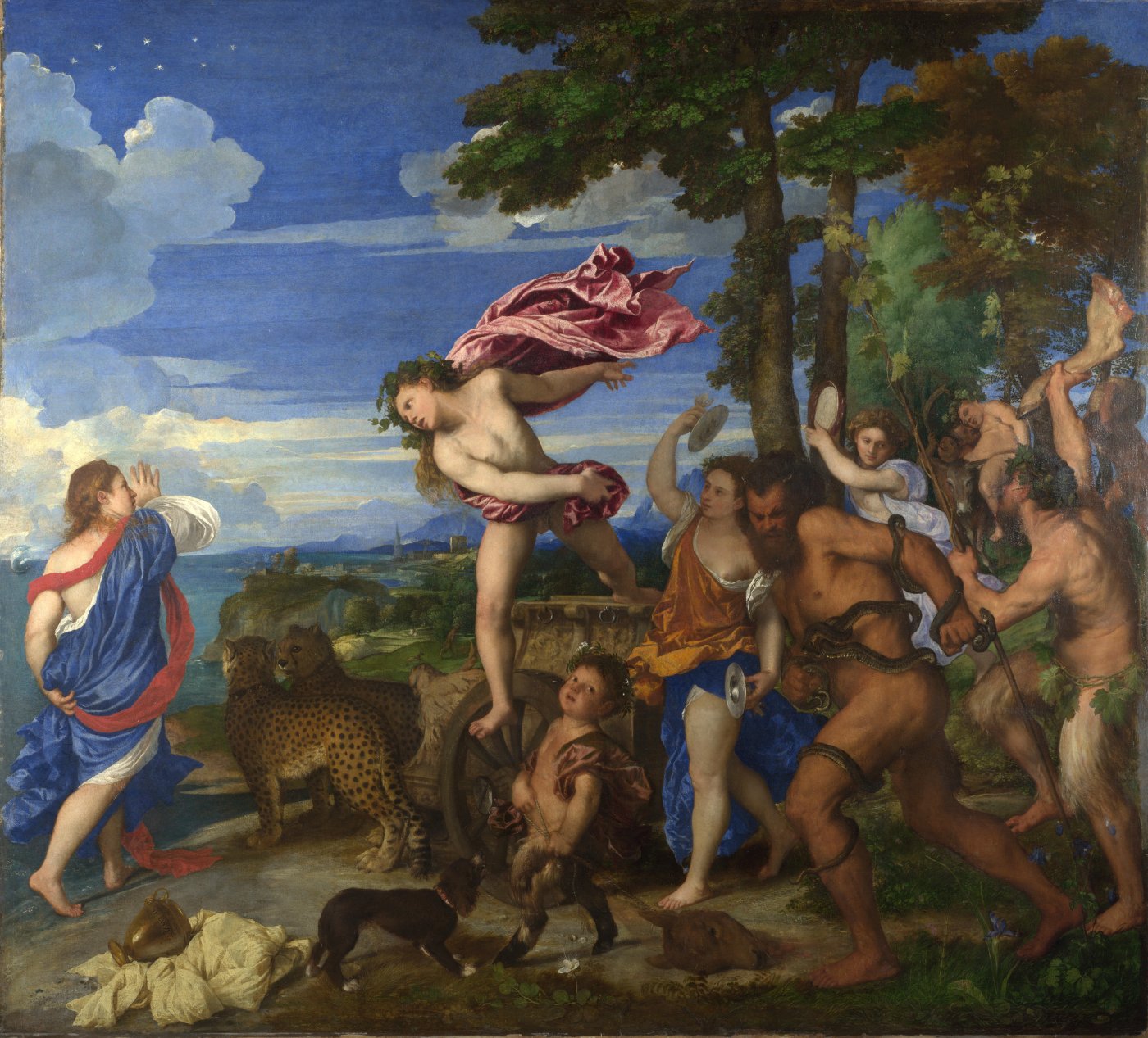 Bacchus and Ariadne - Titien