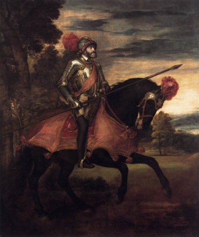 Portrait of Emperor Charles V on Horseback