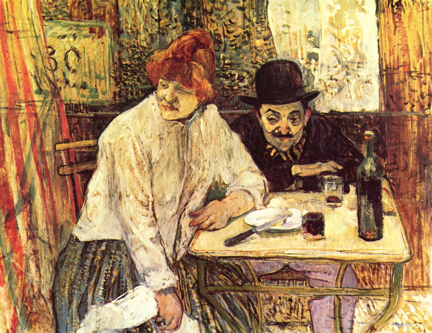 À la Mie - Henri de Toulouse-Lautrec
