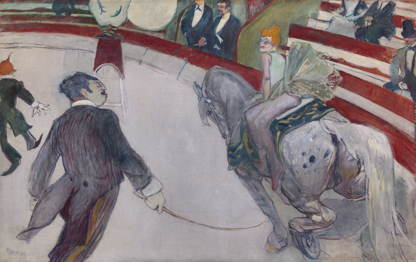 Au cirque Fernando, l'écuyère - Henri de Toulouse-Lautrec