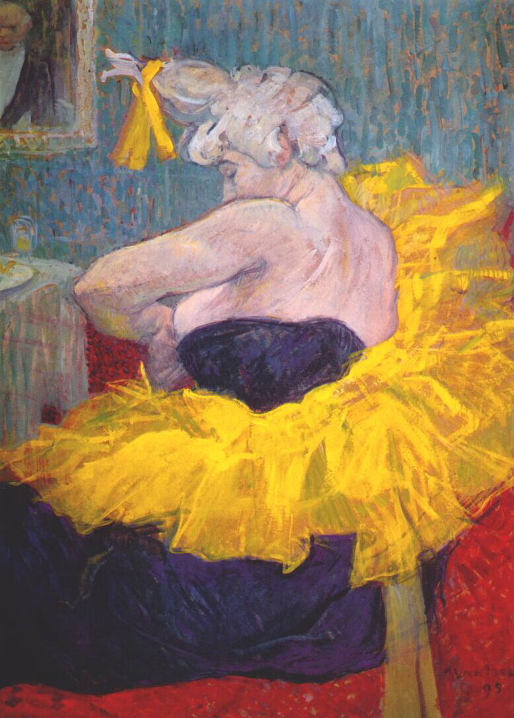 La clownesse Cha-U-Kao - Henri de Toulouse-Lautrec