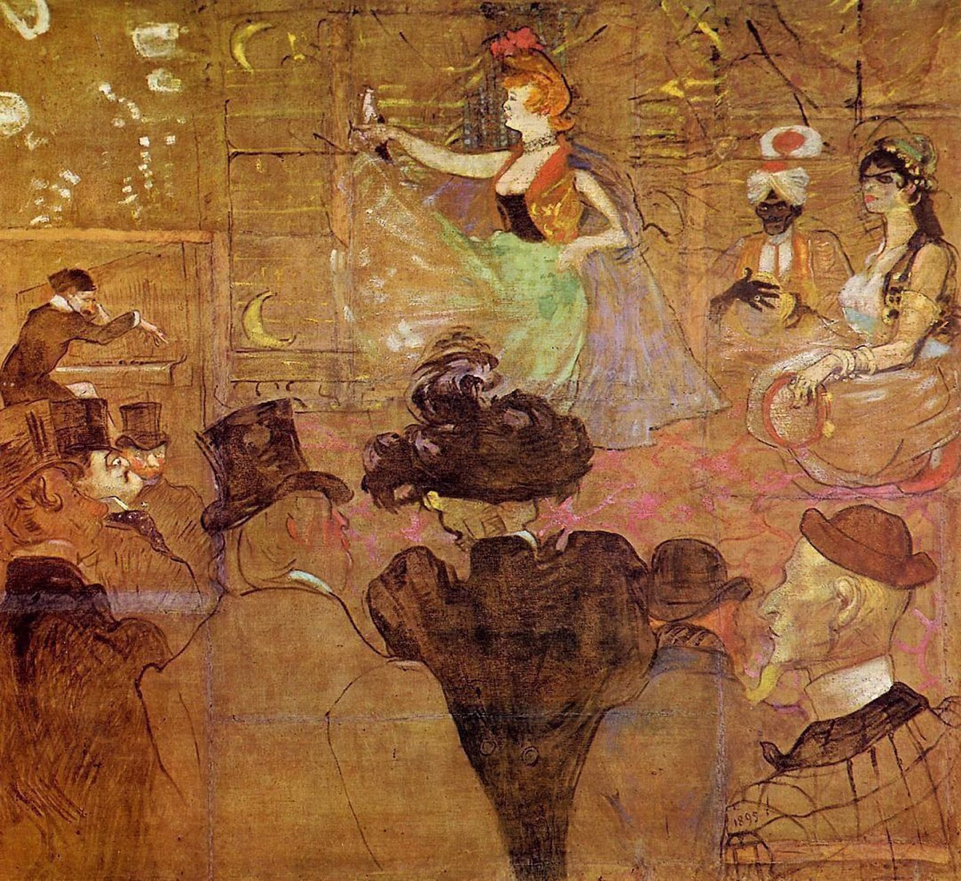 La Danse mauresque - Henri de Toulouse-Lautrec