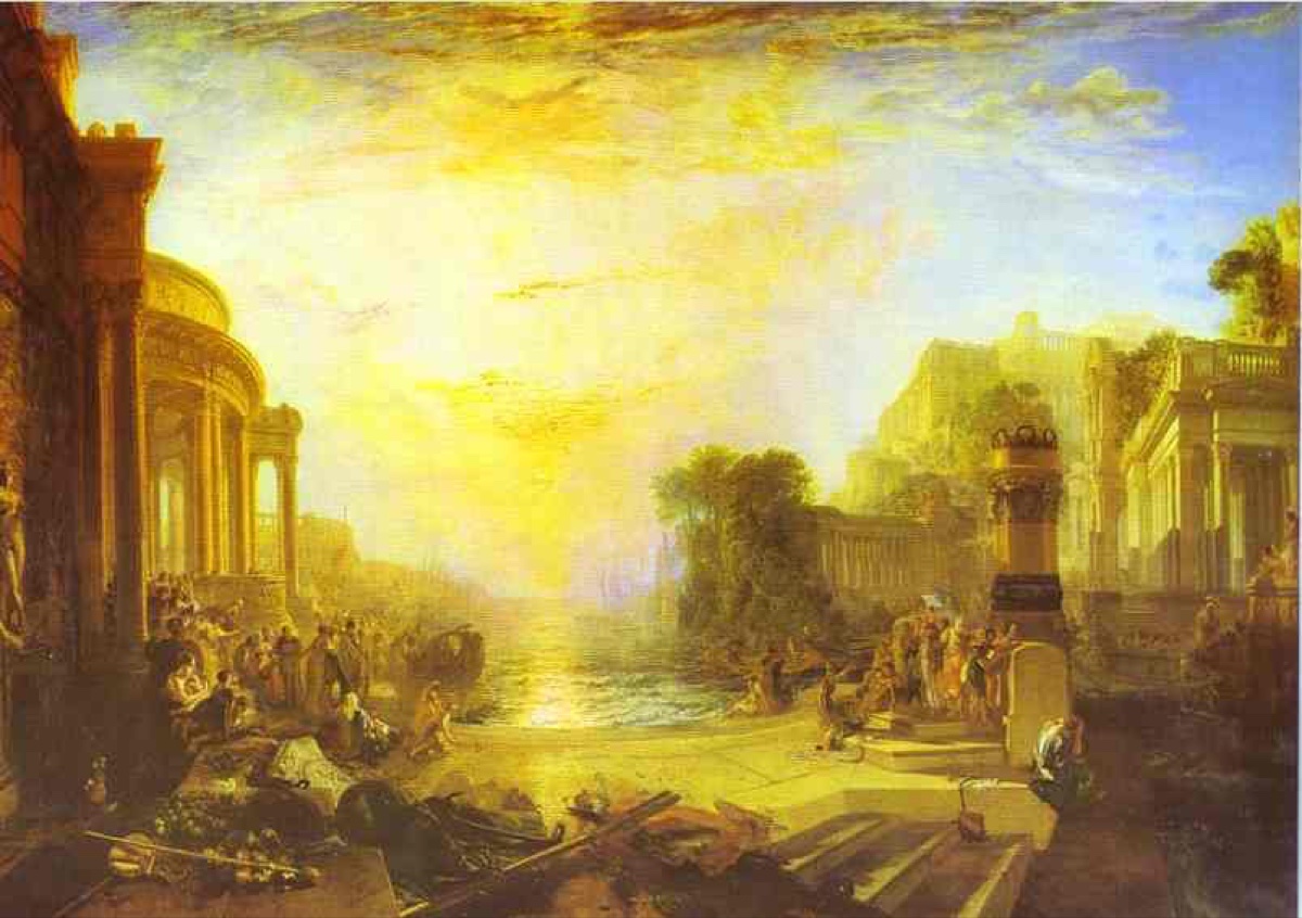 La chute de Carthage - William Turner