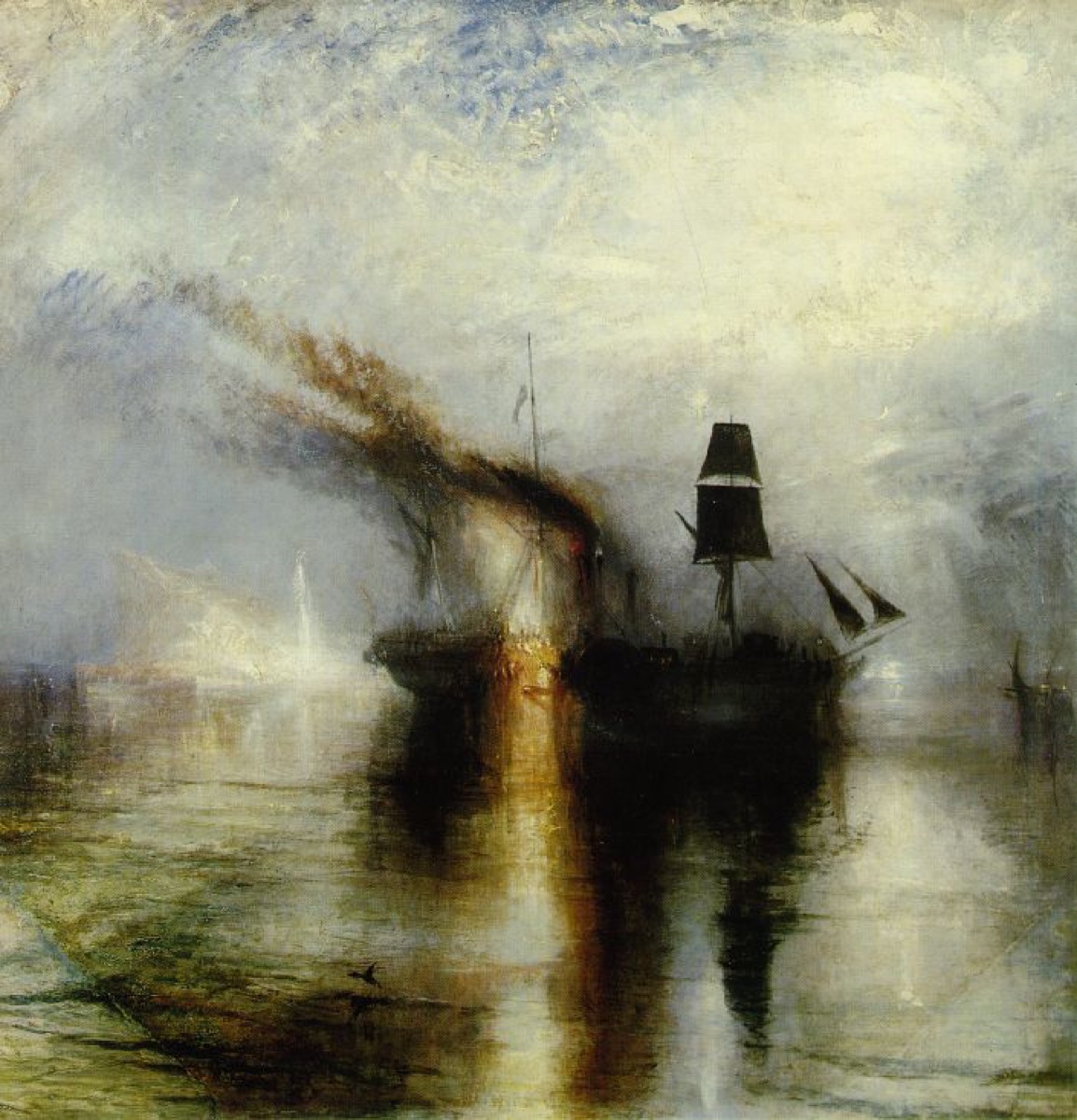 Paix - Enterrement en mer - William Turner