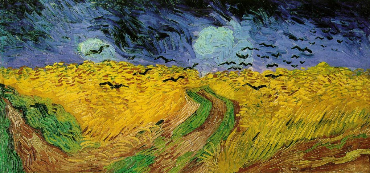 Champ de blé aux corbeaux  - Vincent Van Gogh
