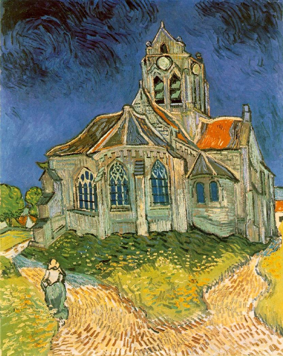 L'église d'Auvers-sur-Oise - Vincent Van Gogh