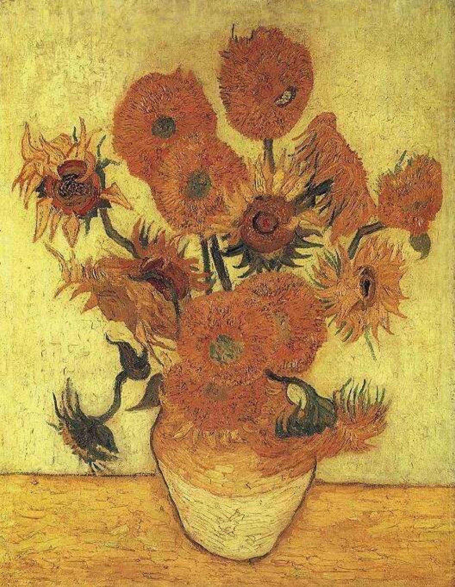 Vase avec quinze tournesols - Vincent Van Gogh