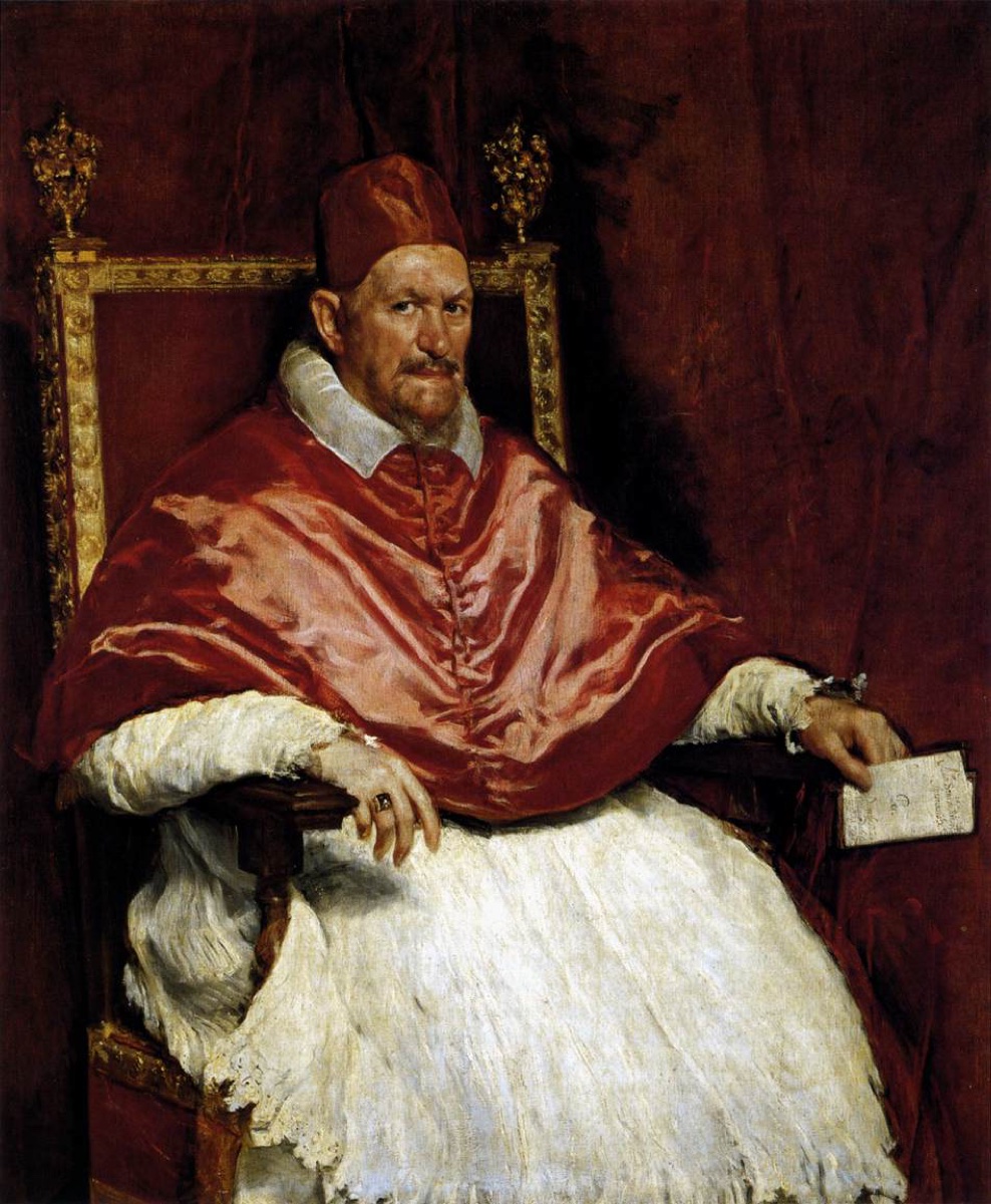 Portrait du pape Innocent X - Diego Velazquez