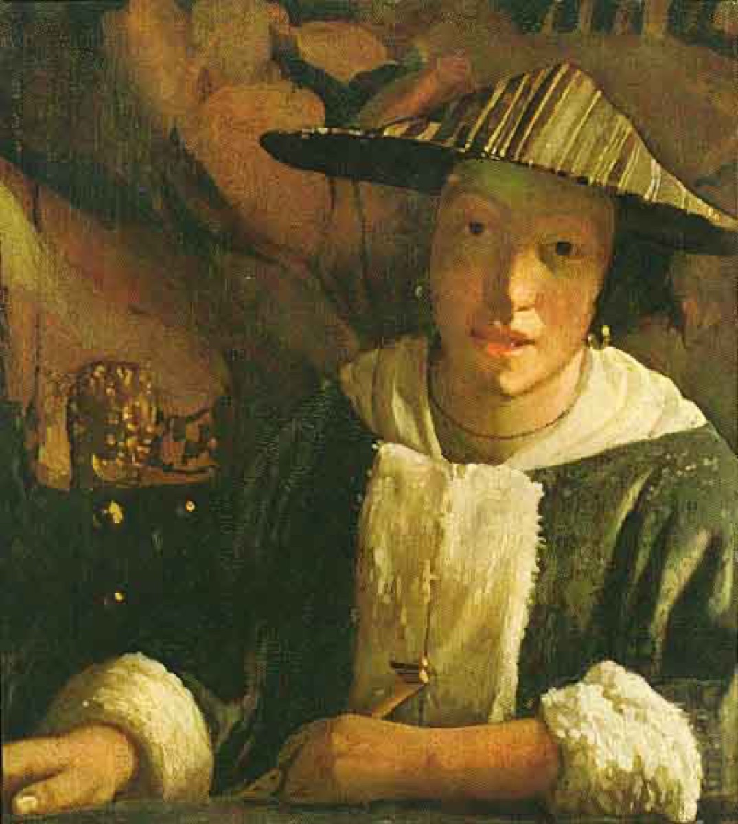 La jeune fille à la flûte - Jan Vermeer