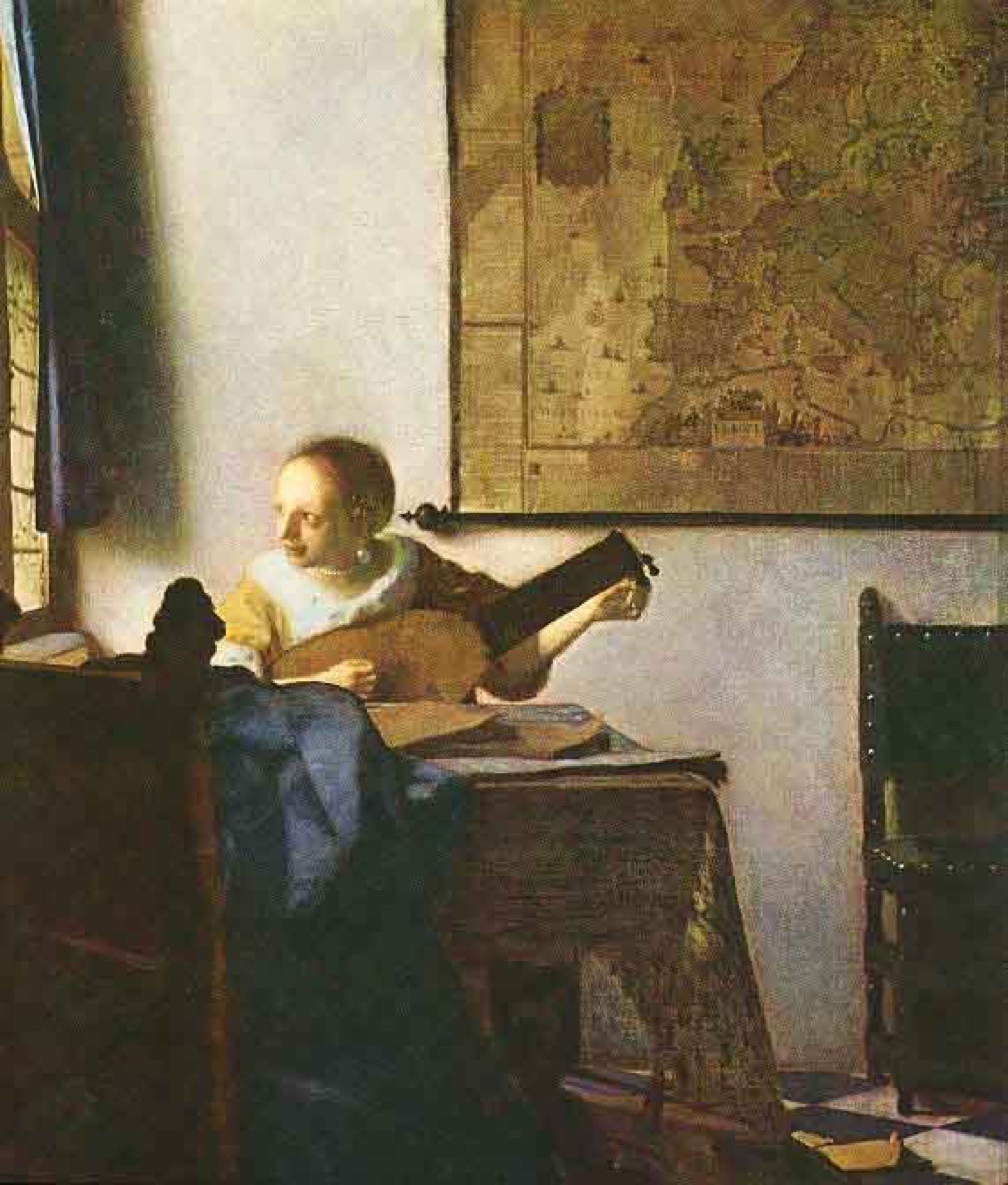 La femme au luth - Jan Vermeer