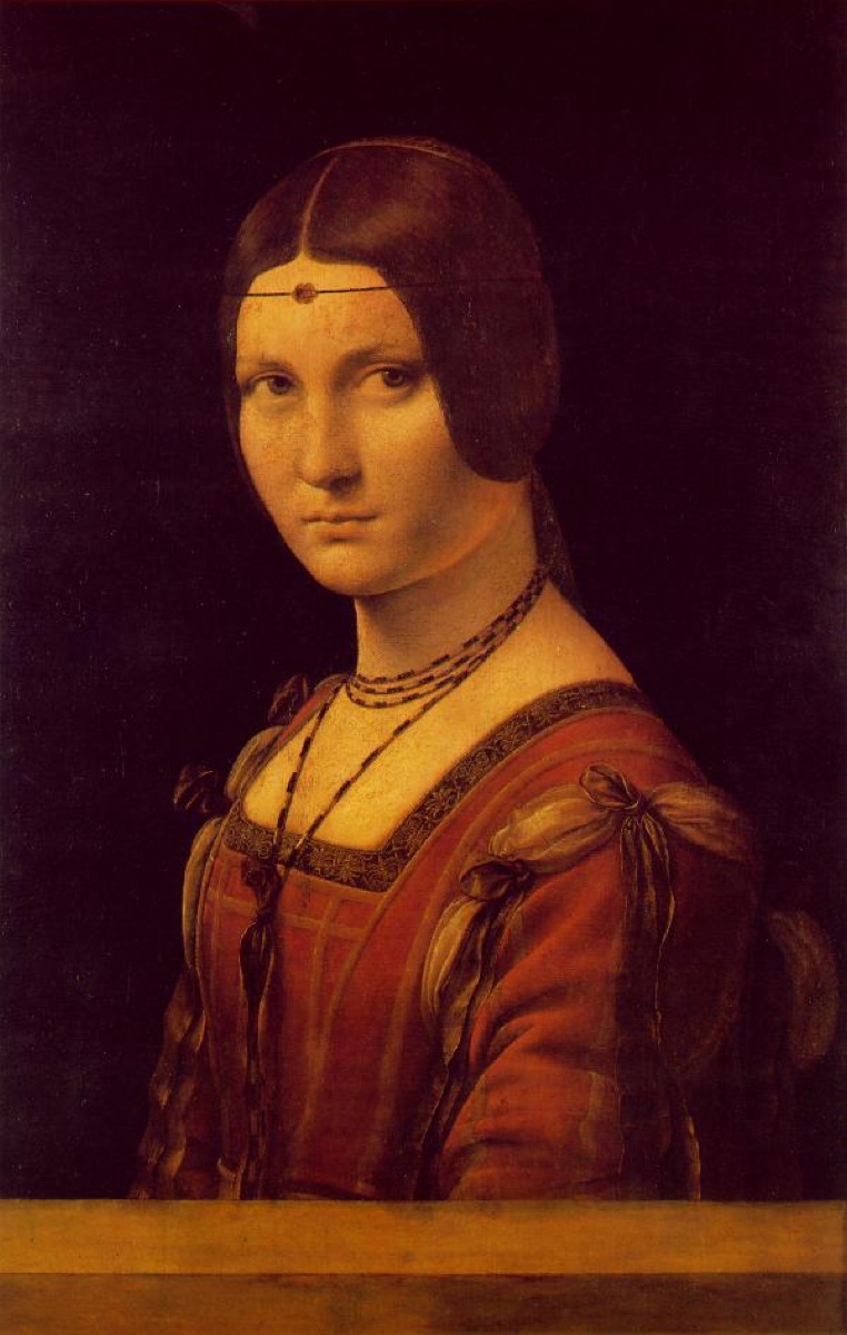 Portrait de la Belle Ferronnière - Leonard De Vinci