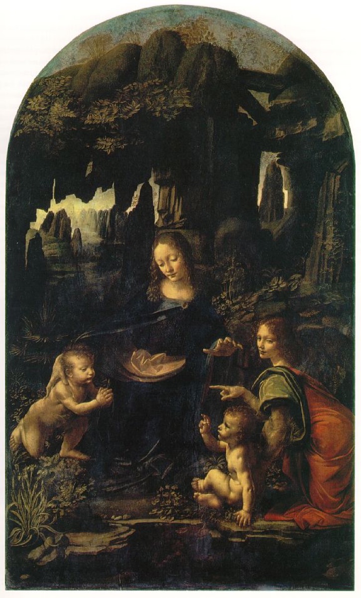 La Vierge aux rochers - Leonard De Vinci