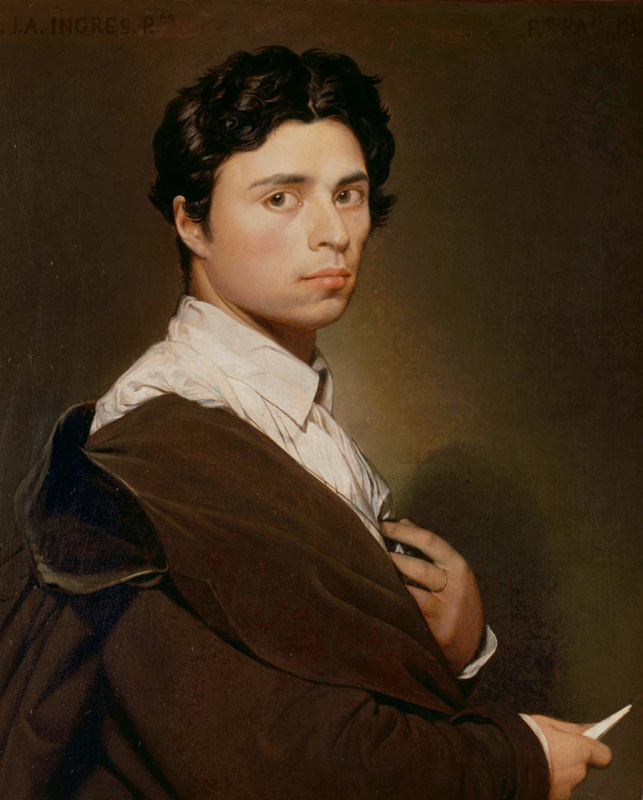 Portrait de Jean-Auguste-Dominique Ingres