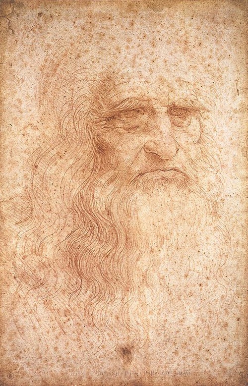 Portrait de Leonard De Vinci