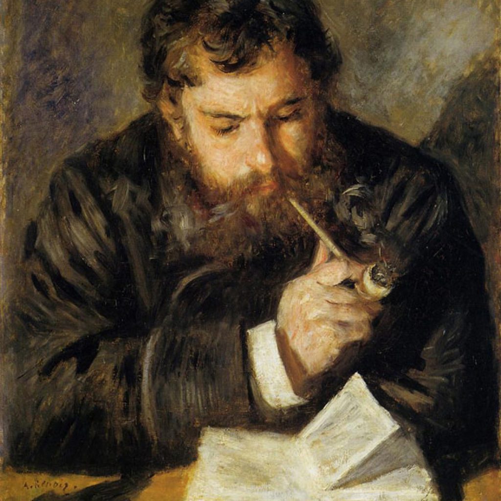 Claude Monet ou le liseur - Renoir