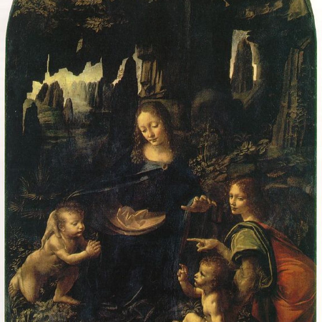 La Vierge aux rochers - De Vinci