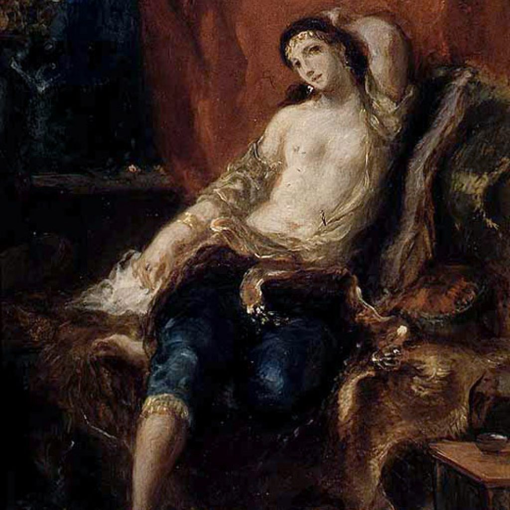 Odalisque - Delacroix
